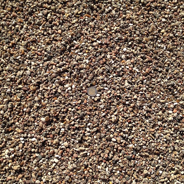 Gewaschener Sand/Kies - Kiesel 2-8 mm Drainagekiesel